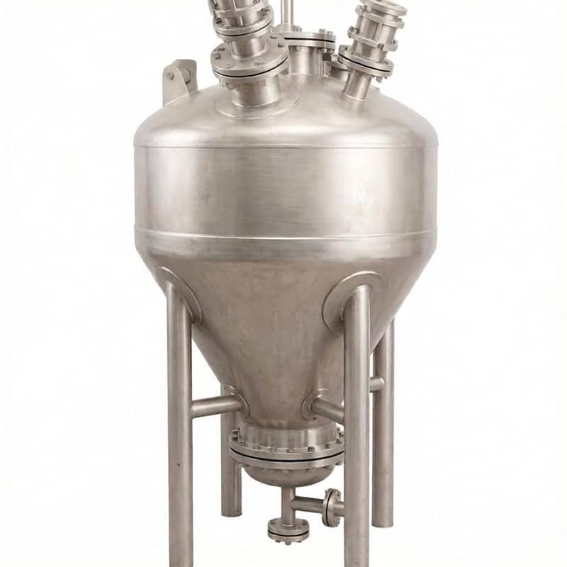 Pneumatic conveying tank and powder pump system